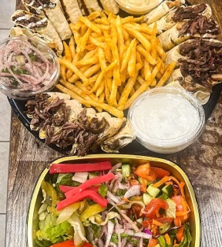 Beef Shawarma Arabic Family Tray - 43.49
