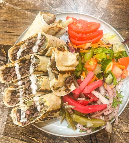 Beef Shawarma Arabic Style Plate - �17.49